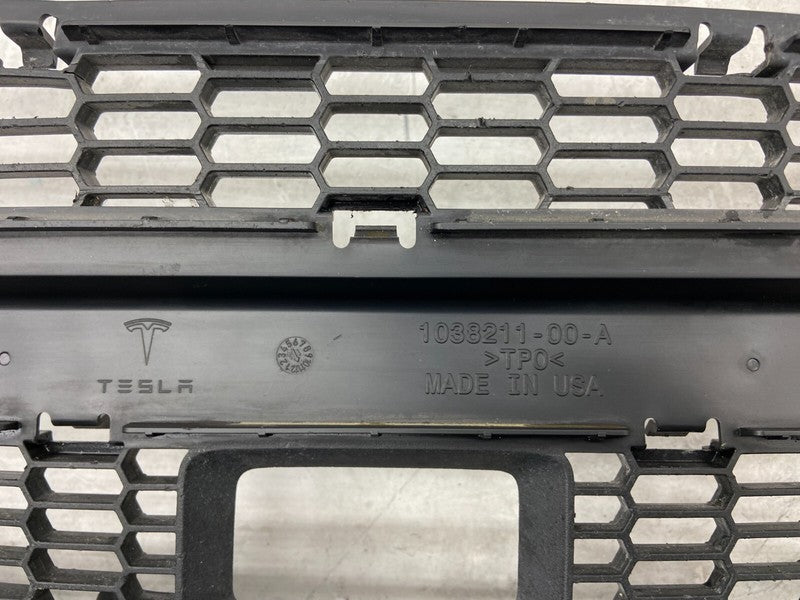 ⭕ 2012-2015 Tesla Model S Front Bumper Lower Grille Mesh Assembly 1038