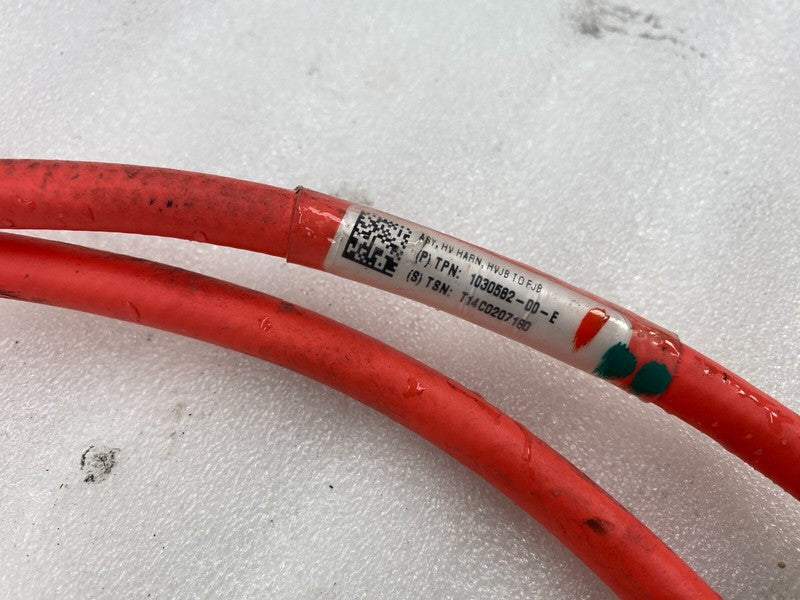 103058210G ⭕ 12-15 Tesla Model S High Voltage Junction Box to FJB Wire Harness 1030582-00-E