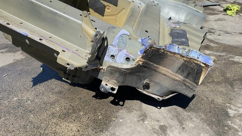 ⭕ 2017-2023 Tesla Model 3 Rear Tail Panel Bucket + Upper & Lower Rail Structural