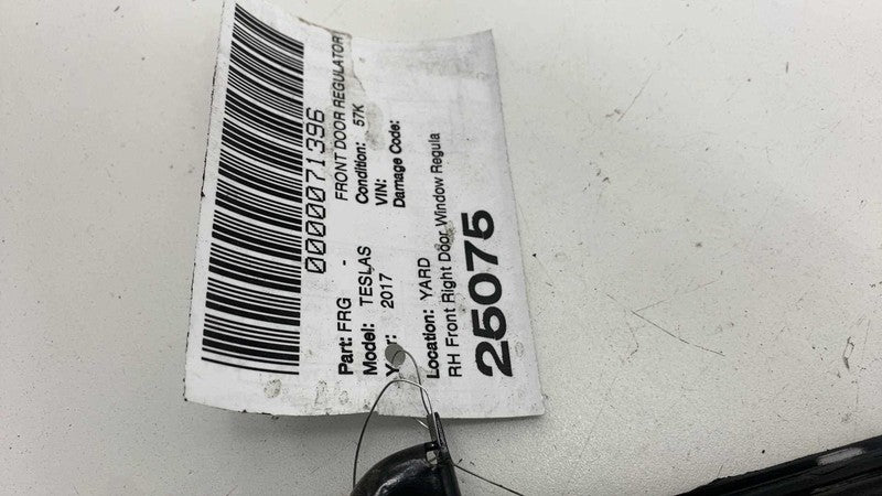 ⭕ 2012-2020 Tesla Model S Front Right Door Window Regulator & Motor 60