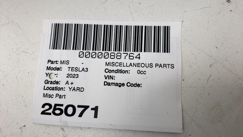 ⭕ 17-23 Tesla Model 3 Rear Trunk Boot Load Floor Carpet Mat Parcel She