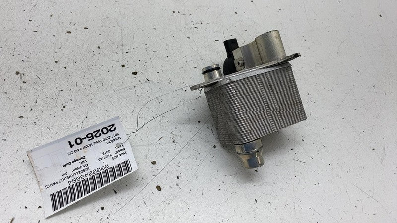 2017-2020 Tesla Model 3 Chiller EXV Oil Fluid Cooler Pump Assembly 108