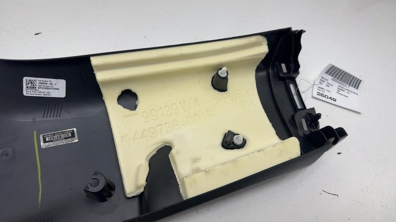 1086299-00-L ⭕ 2017-2023 Tesla Model 3 M3 Right B-Pillar Lower Trim Cover Panel 1086299-00-L