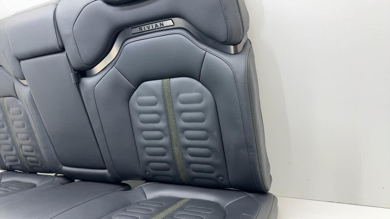 ⭕ 2022-2024 Rivian R1T Rear Left & Right 2nd Row Seat Leather Black Assembly OEM