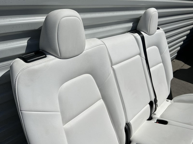 ⭕ 2020-2022 Tesla Model Y Complete Front & Rear Interior Seat Cushion Assy White