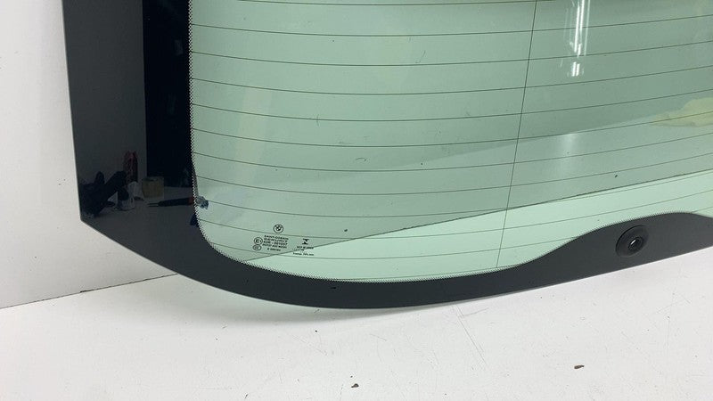 E1 43R-001057 ⭕ 14-20 BMW i3 I01 Rear Trunk Tailgate Liftgate Back Window Glass Assembly OEM