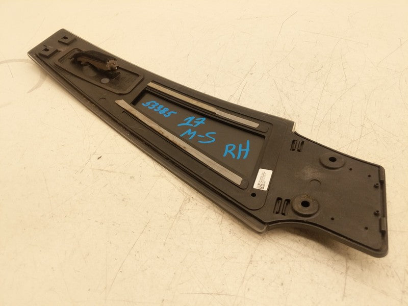 1092307 00 E ⭕ 2016-2020 Tesla Model S Right B-Pillar Glass Applique & Camera RH 1092307-00-E