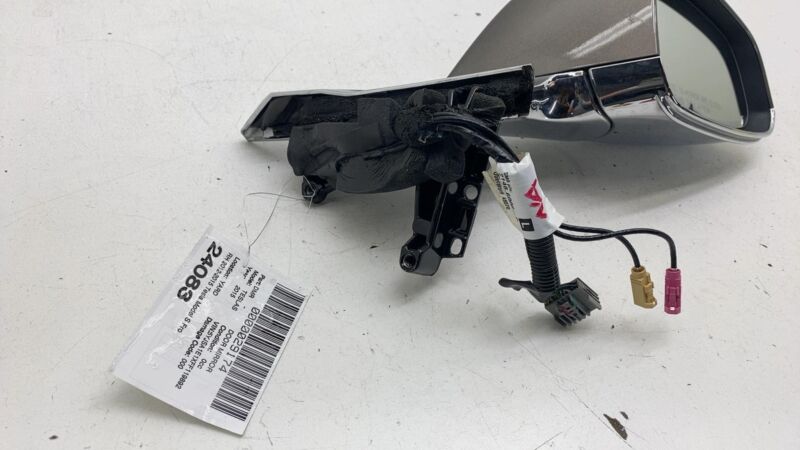 Does not apply 2012-2015 Tesla Model S Front Right Exterior Rear View Door Mirror Brown - PPTI