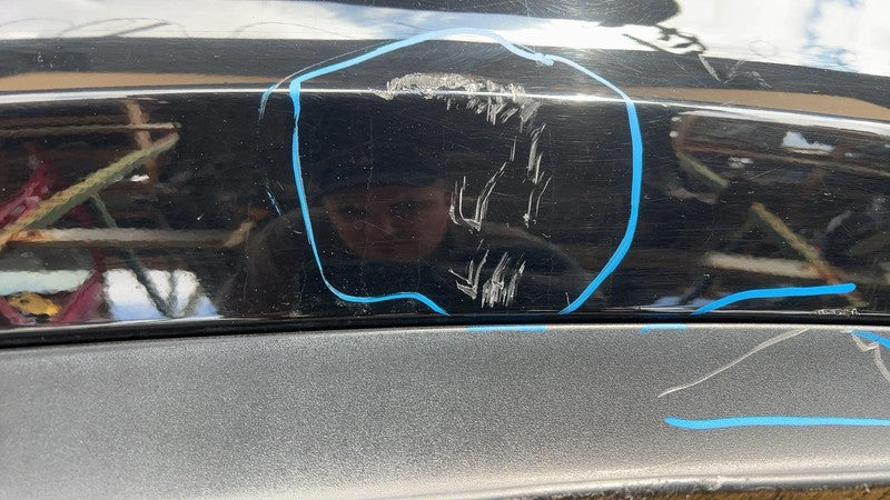 ⭕ 2017-2022 Tesla Model 3 Rear Bumper Cover w/ Park Sensor & Harness B