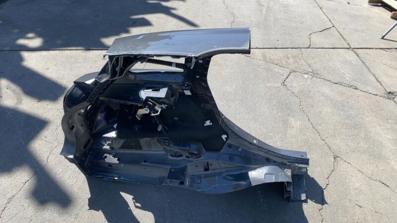 ⭕2015-2020 Mini Cooper S Rear Left Quarter Body Side Panel Structural Frame Gray