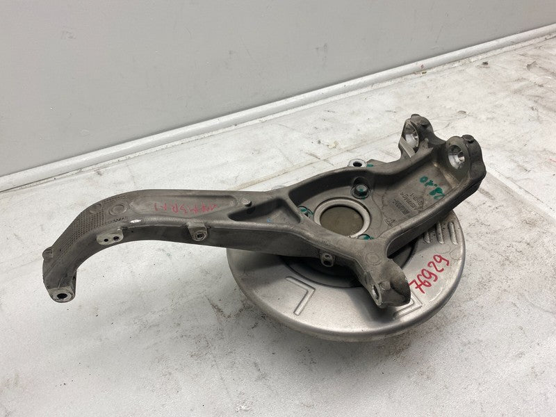 104431600E ⭕ 17-23 Model 3 Front Right Spindle Knuckle Hub & Dust Shield RWD 1044316-00-E