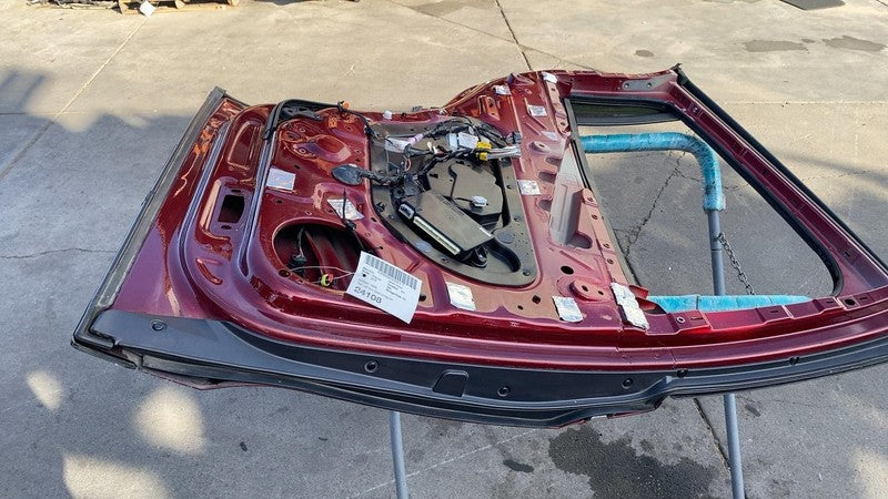 ⭕ 2016-2020 Tesla Model X Rear Driver Side Falcon Door Shell Panel Left Red PPSR