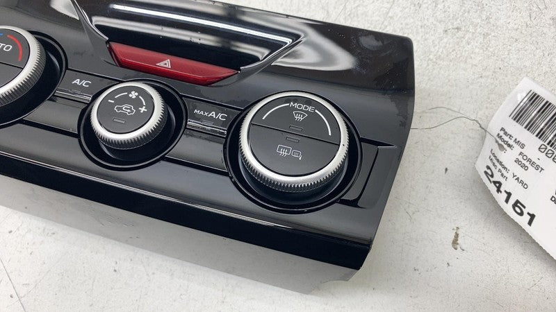 2019-2021 Subaru Forester Climate Temperature A/C Heater Control Panel Switch