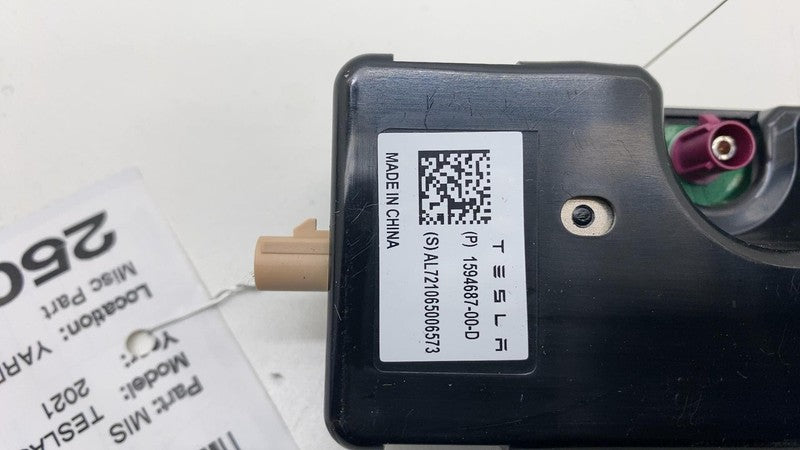 1594687 00 D 2021-2024 Tesla Model S X Wi-Fi Bluetooth Antenna Control Module Unit Assembly