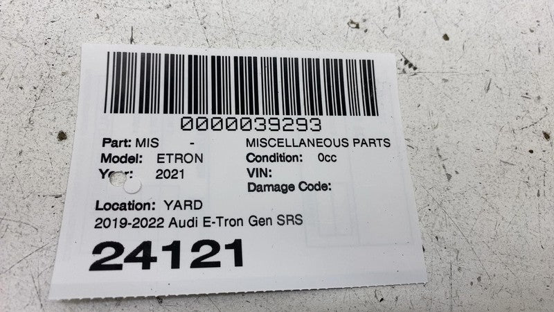 4KE959345A ⭕ 2019 2020 2021 2022 Audi e-Tron Gen SRS Impact Sensor Assembly 4KE959345A (x5)