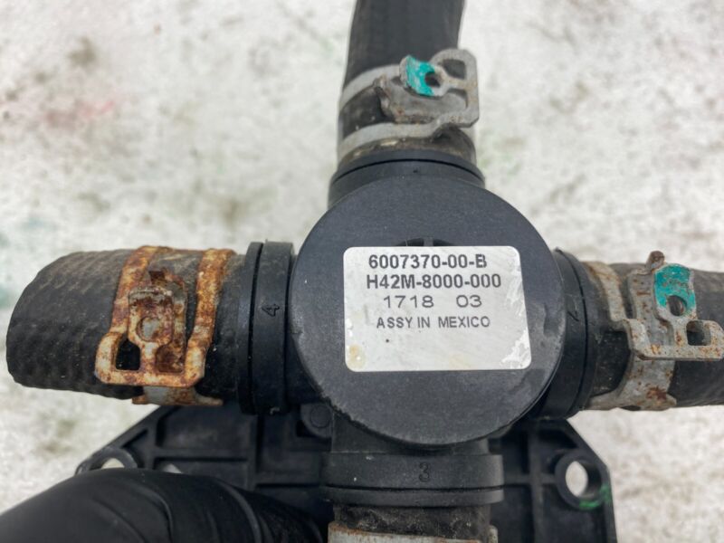 6007370 00 B 2012-2020 Tesla Model S Coolant Pump Cooling Valve Actuator 4-Way 6007370-00-B