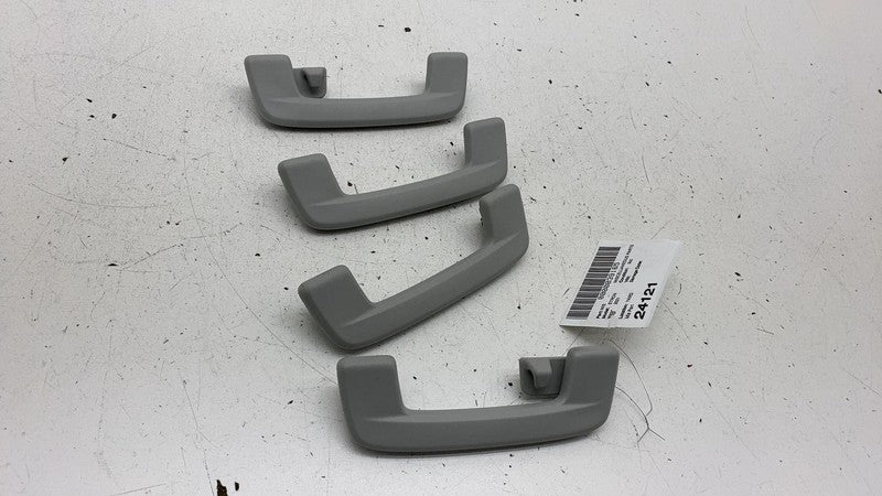 ⭕ 2019-2023 Audi e-Tron SET of Interior Roof Headliner Grab Handle Bar Gray OEM