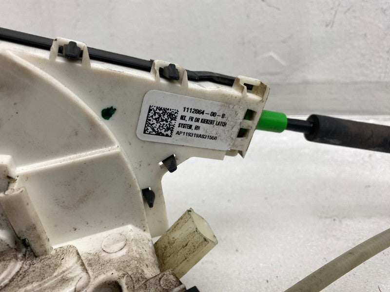 1112064 00 B ⭕ 16-20 Model X MX Front Right Door Lock Actuator E-Release & Cable 1112064-00-B