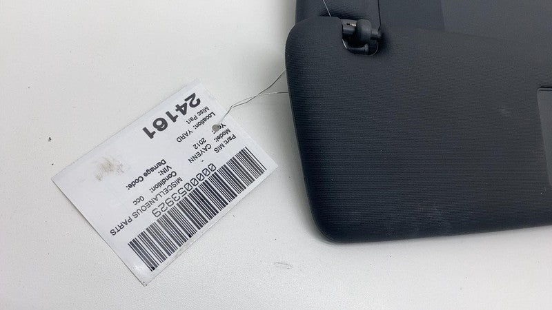 ⭕ 11-18 Porsche Cayenne Front Passenger RH Sun Visor Shade Sunvisor Right Black