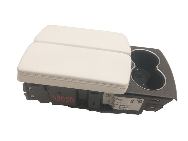 ⭕16-20 Model X Center Console Armrest Cup Holder w/ Air Vent Grille 10