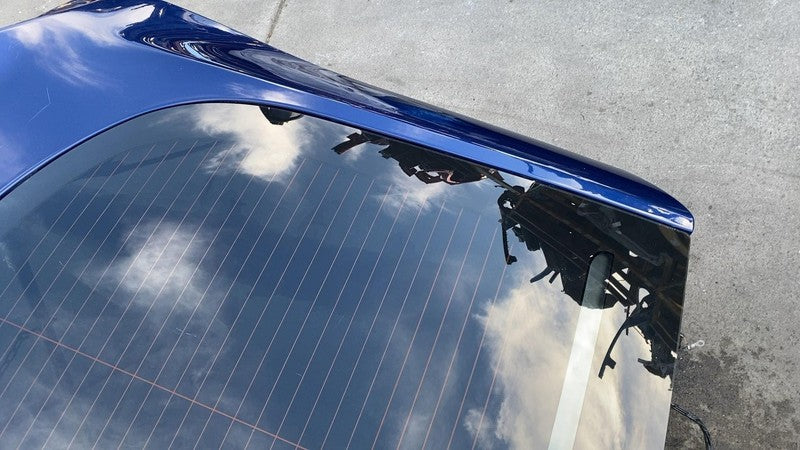 ⭕ 12-15 Tesla Model S Rear Liftgate Trunk Lid Tailgate Hatch Shell Blu
