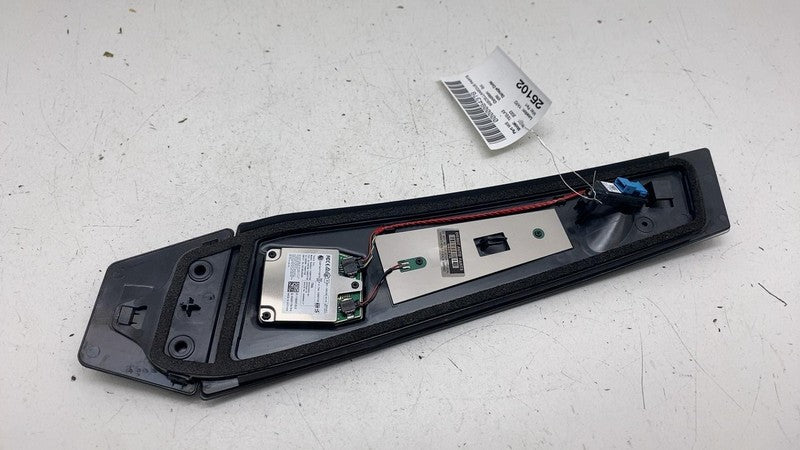 1100437-00-E ⭕ 2017-2023 Tesla Model 3 Left B-Pillar Applique Glass Trim Molding 1100437-00-E