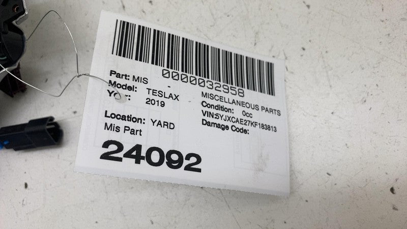 1036774-00-C 16-20 Model S X Steering Wheel Plate Bracket Safety Control Module 1456168-81-A