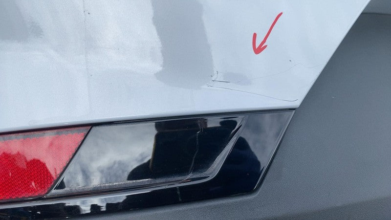 ⭕2021-2023 Polestar 2 Rear Bumper Cover Assy w/ Park Sensor & Valance Silver 729