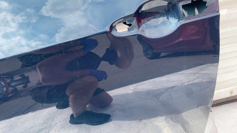 68186767AL ⭕ 2017-2025 Chrysler Pacifica Front Driver Side Door Left LH Blue - PPS (DAMAGE)