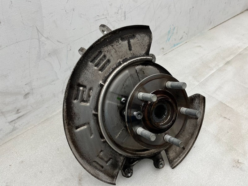 ⭕ 12-15 Model S Rear Passenger Spindle Knuckle w/ Wheel Hub Right 6007