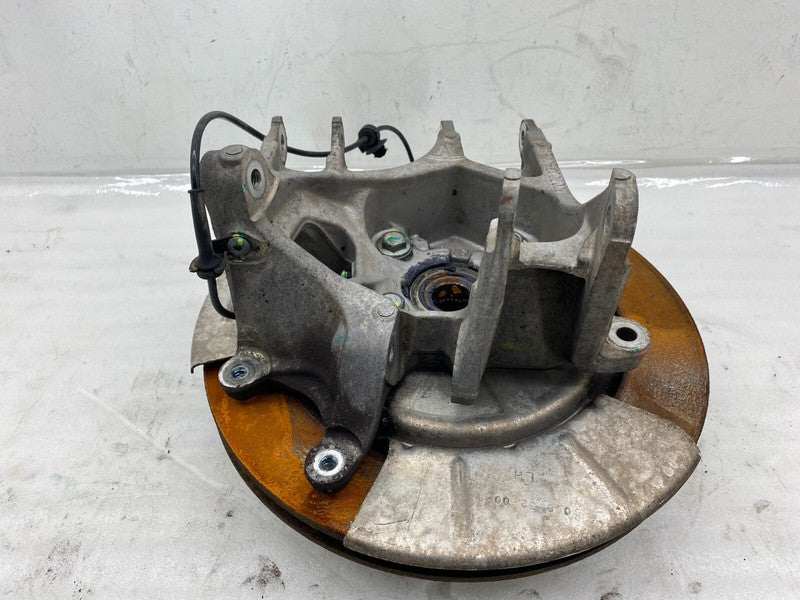600702300B ⭕ 12-15 Model S Rear Left Spindle Knuckle w/ Shield & Wheel Hub RWD 6007023-00-B