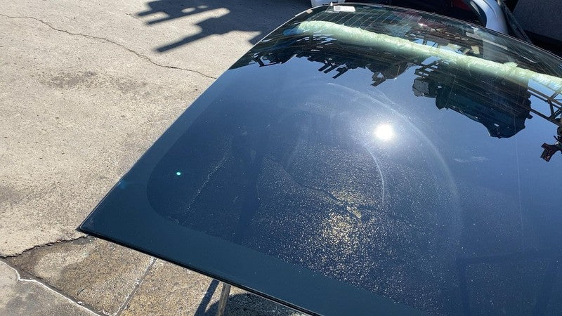 1472925 99 C ⭕ 2017-2020 Tesla Model 3 Rear Trunk Panoramic Backlite Roof Glass Back Section