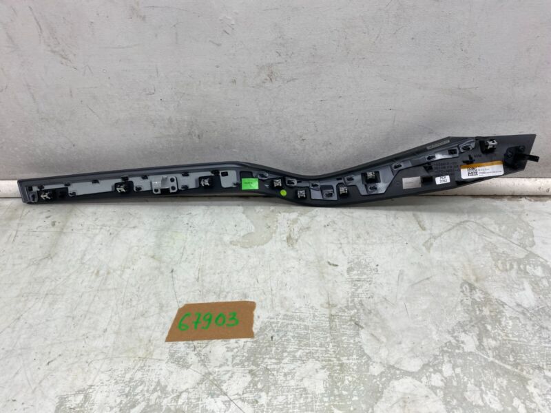103581219C 2016-2020 Tesla Model X MX Front Passenger Side Door Decor Trim Ash Burl Right