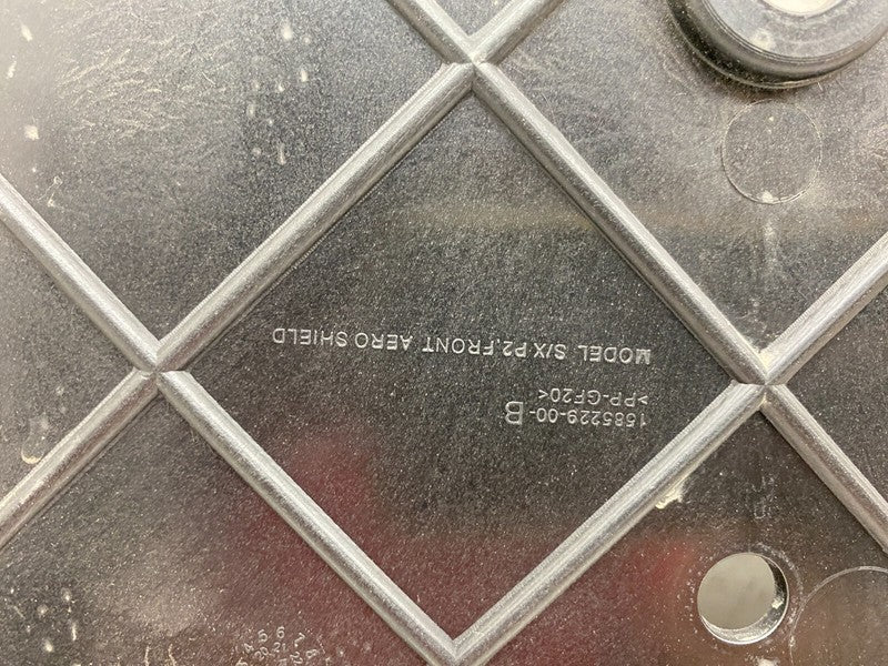 158522900C ⭕21-23 Model S X Front Under Body Lower Diffuser Aero Splash Shield 1585229-00-C