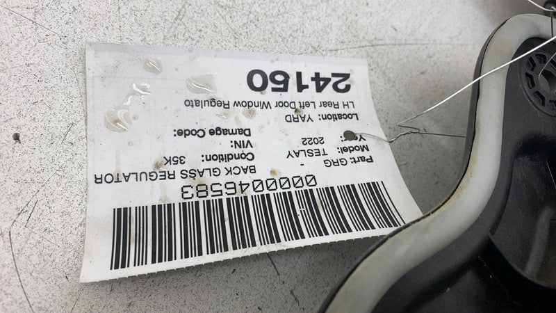 ⭕ 20-23 Tesla Model Y Rear Left Window Regulator & Motor w/ Carrier 14