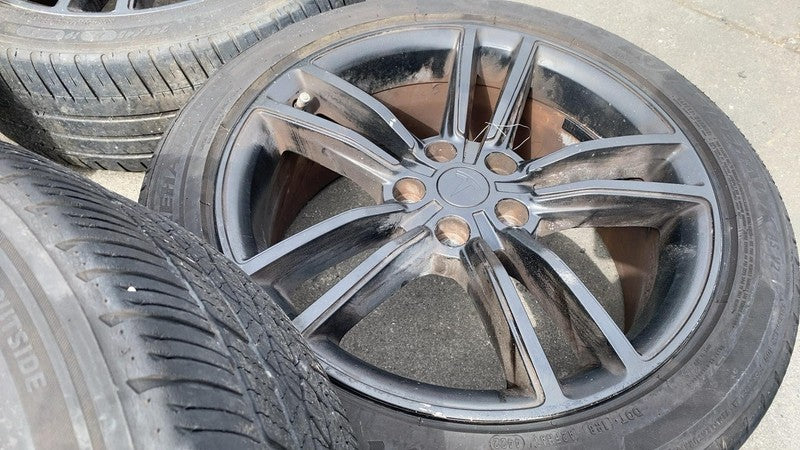 600721400D ⭕ 12-15 Model S MS SET of 4 Wheel Rim 19x8.0+40mm w/ Tire 245/45R19 6007214-00-D