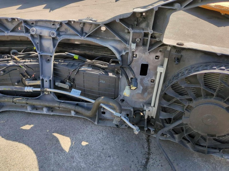 ⭕ 2012-2015 Tesla Model S Front Bumper Carrier Radiator Condenser Rein