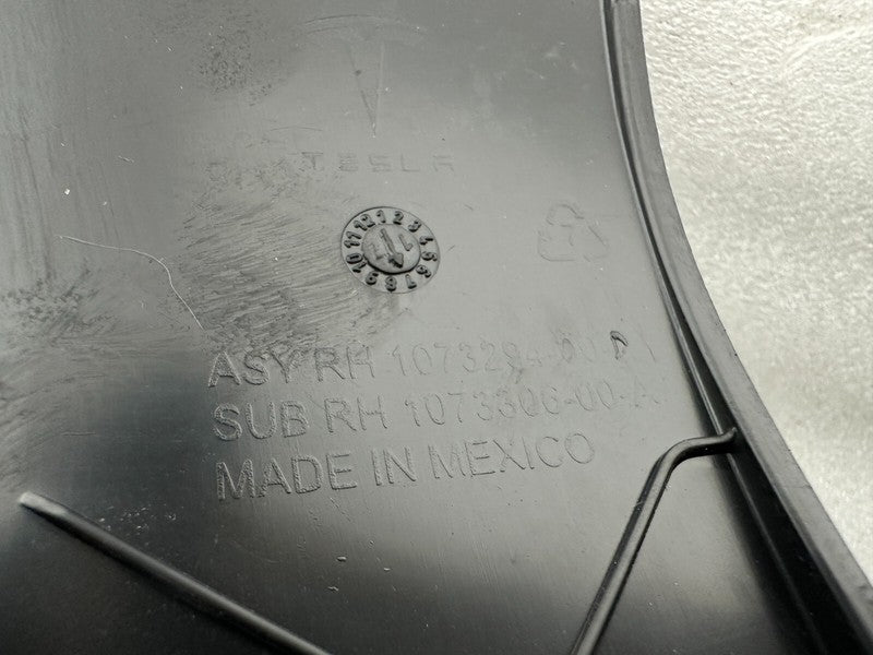 107329400D ⭕ 2016-2020 Tesla Model X Rear Right C-Pillar Mid Trim Panel Cover 1073294-00-D