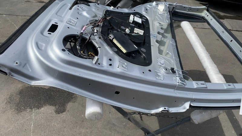 1028790-00-K ⭕ 2016-2024 Tesla Model X Rear Driver Side Falcon Door Panel Left Silver - PMSS