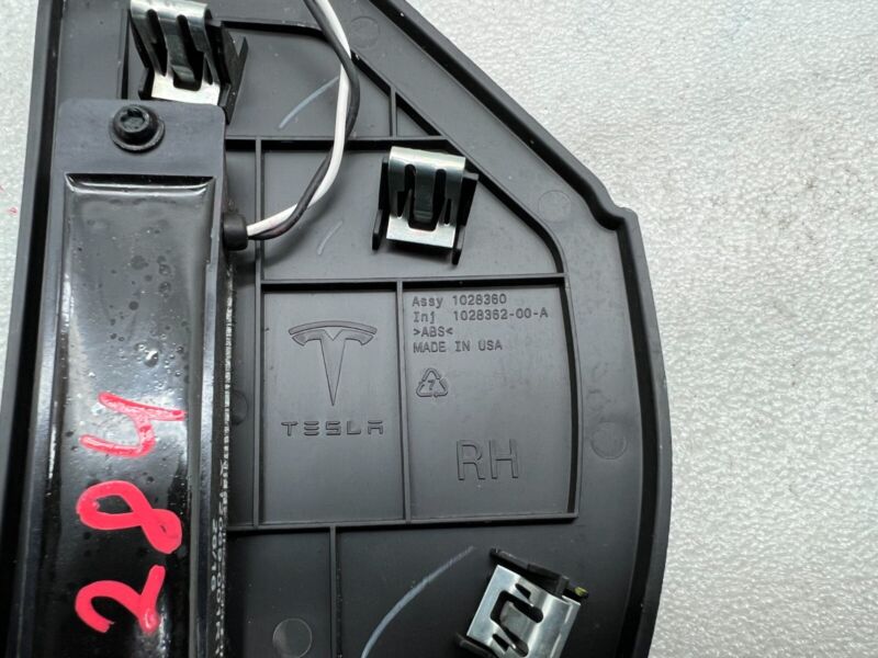 2012-2020 Tesla Model S Front Passenger Instrument Panel Dash Side Cover Right