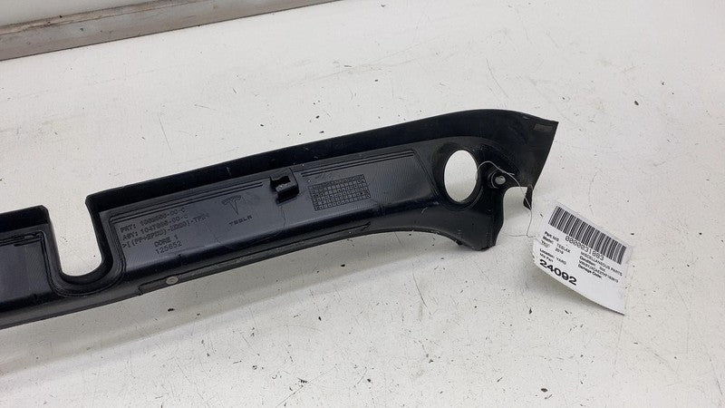 ⭕ 16-20 Model X MX Rear Center Tailgate Liftgate Upper Trough Trim 10
