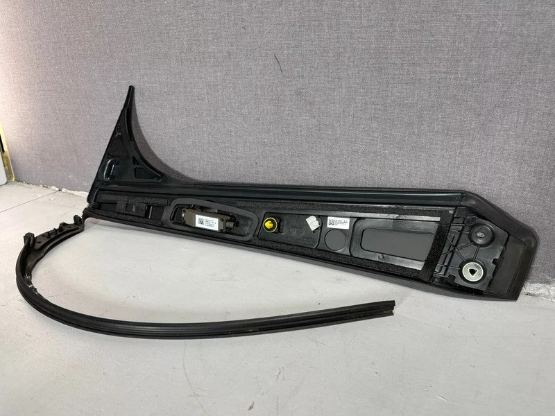 109231198F ⭕ 16-20 Model X Driver Side B-Pillar Glass Applique & Camera Left 1092311-98-F