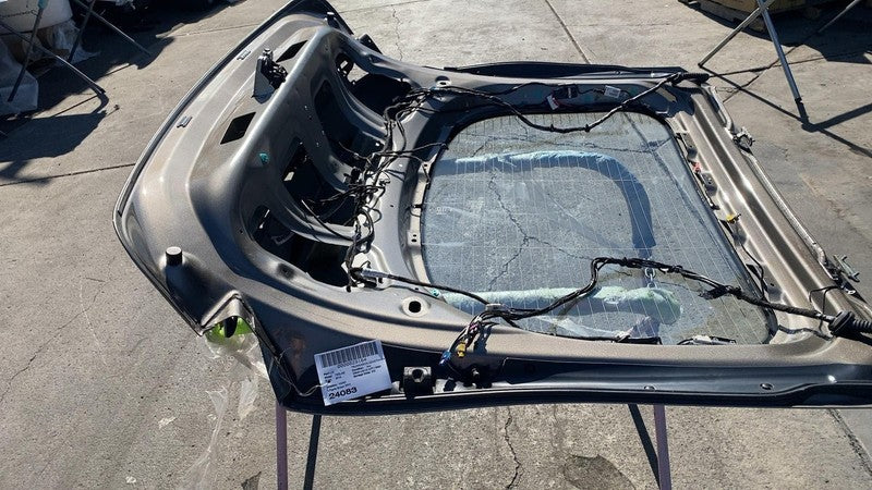 6005898-00-F ⭕ 12-15 Model S MS Liftgate Trunk Lid Tailgate Hatch Shell Brown - PPTI w/ Glass