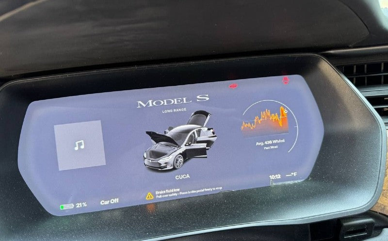 ⭕16-20 Model S X Dash Instrument Cluster Speedometer Display Screen 14