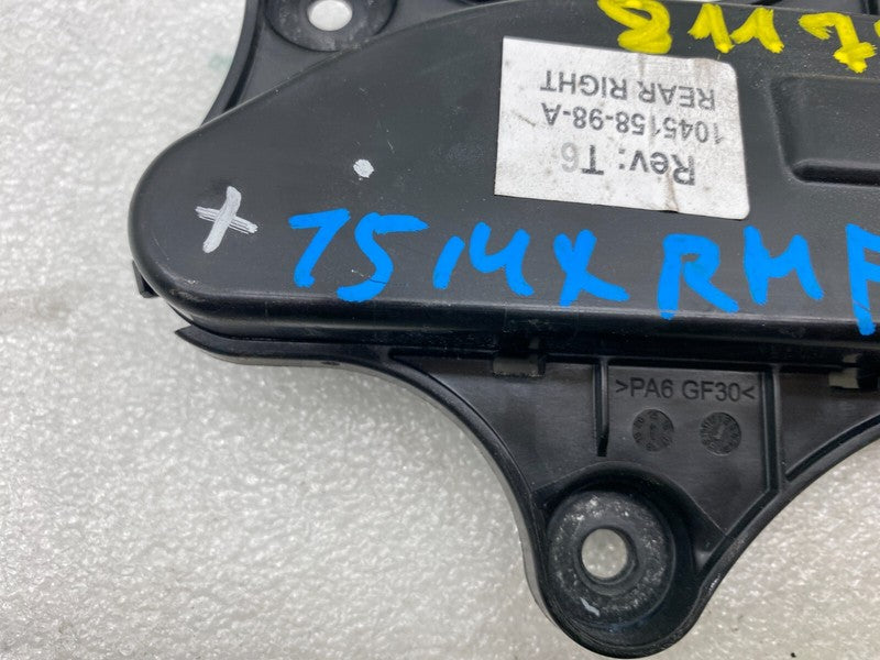 104515898A ⭕2016-2020 Tesla Model X Rear Side Exterior Outer Door Handle Right 1045158-98-A