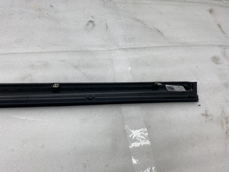 ⭕ 2012-2023 Tesla Model S Right Rocker Panel Scuff Plate Molding w/ Rubber Seal