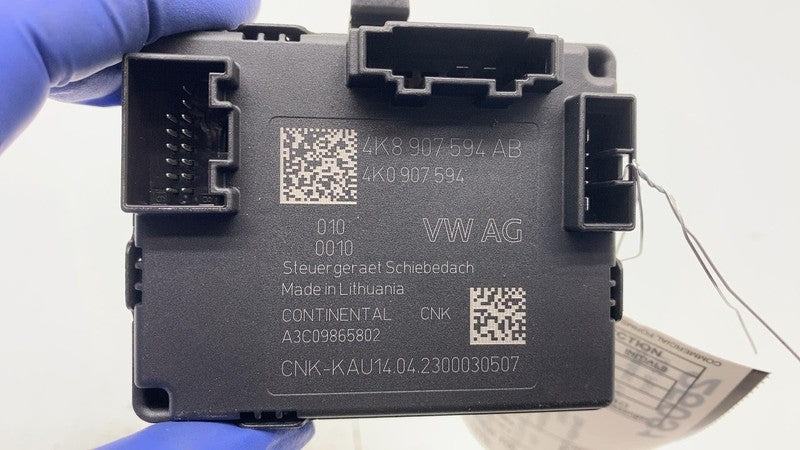 4K8.907.594.AB ⭕ 2024 Porsche Cayenne Roof Sunroof Moonroof Control Module Unit OEM 4K8907594AB