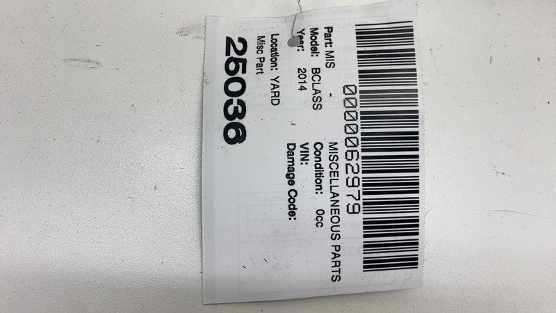 A0998150100 ⭕14-15 Mercedes-Benz B Electric Drive SET of Roof Grab Handle Light A0998150100