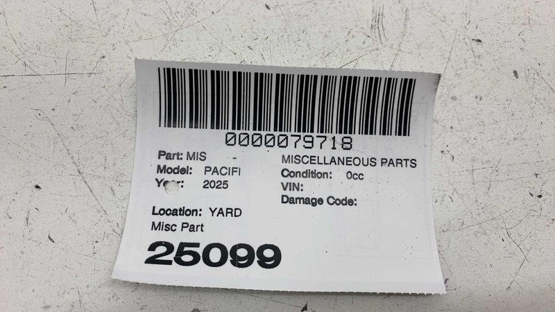 6818712AE ⭕ 17-25 Chrysler Pacifica Front Right Door B-Pillar Applique Molding 6818712AE