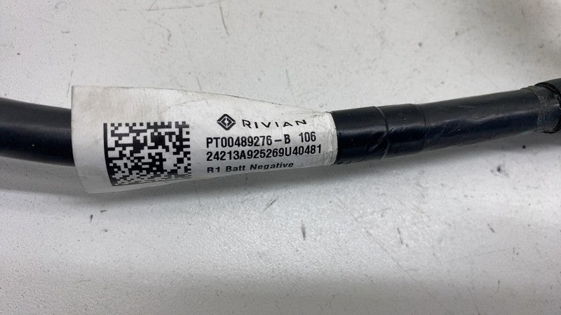 PT00489276B ⭕ 2025 Rivian R1S Negative Battery Cable Wire PT00489276-B